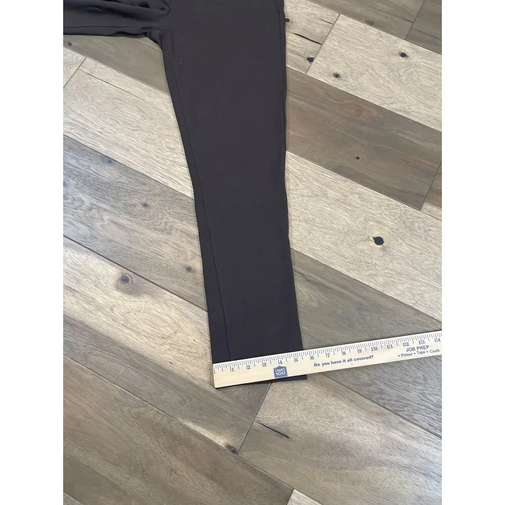 Calvin Klein Jeans Soft Stretch Brown Ankle Pants Size 10 Casual Basic Career